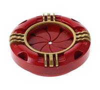 ARTSEWPLY Cache-Bouton de Démarrage en Alliage Rouge Anneau de Protection Résistant Haute Température Enjoliveur Décoratif pour Voiture Bruit Installation Facile pour Tableau de Bord