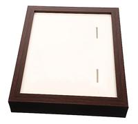 ARTSEWPLY Cadre Photo Médaille Bois De Noyer Vitrine De Rangement pour Médailles Et Badges Présentoir Souvenir pour Et Événements Sportifs Design Élégant Et