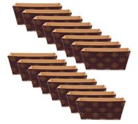 ARTSEWPLY Caissettes à Cupcakes en Papier Ondulé 50 Pcs, Moules Rectangulaires Petits Formats, Supports Jetables pour Pâtisserie, Adaptés aux Fêtes et Anniversaires, Accessoires Décoration