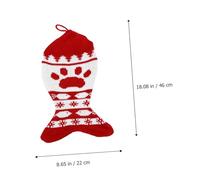 ARTSEWPLY Chaussette de Noël Décorative à Suspendre Motif Couleur Vive Cadeau pour et Décoration de Noël