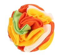 ARTSEWPLY Chiens Sniffing Ball Interactif Polaire pour Chiots Anti-Stress et Manger Lent