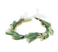 ARTSEWPLY Couronne de Fleurs Mariage Olivier Naturelles Bandeau Floral pour Mariée Accessoire Photo et Fête Décoration pour Cérémonie et Carnaval
