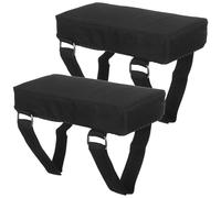 ARTSEWPLY Coussinet d'Épaule pour Machine à Squats Noir, Rembourrage Ergonomique avec Sangles Réglables, Tapis de Squat Antidérapant pour Presse à Jambes et Fentes, Accessoires de Fitness