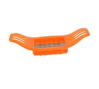 ARTSEWPLY Creative Potato Cutter Acier Inoxydable pour Frites Carrées Outil de Cuisine Domestique Facile à Nettoyer Trancheuse Pomme de Terre Pratique et Hygiénique Orange