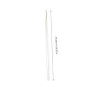 ARTSEWPLY Crin de Cheval Mongol Blanc Naturel pour Archet de Violon et Alto Hanks de Poils de Queue de Cheval Non Blanchis Épaisseur Uniforme pour Tenue