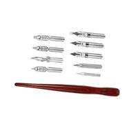 ARTSEWPLY Dip Pen Set With Bent Tips For Comfortable Writing European Style Calligraphy And Decorative Signing Pens