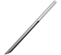 ARTSEWPLY Échantillonneur de Poudre de Grain en Acier Inoxydable 50 Cm X 19 Mm, Sonde D’échantillonnage Agricole à Tête Arrondie, Tube de Prélèvement de Sol et Grains pour Analyse Précise