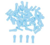 ARTSEWPLY Embouts de Rechange en Silicone Souple pour Cuillères Auriculaires 100 Pcs 12 X 35 MM Compatibles Plupart des Outils D’Élimination du Cérumen Protections Douces pour Oreilles