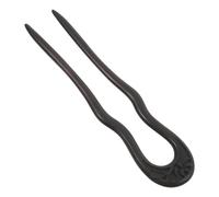 ARTSEWPLY Épingle à Cheveux U en Bois Naturel à Cheveux Rustique 2 Pièces Complexe Style Chinois Contemporain Accessoire pour Femmes et Filles Occasions Spéciales