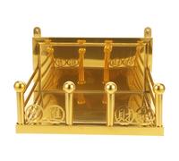 ARTSEWPLY Étagère Murale Acier Inoxydable pour Guanyin et Guan Gong Support Feng Shui pour Statue Bouddhiste Tablette de Méditation Murale pour Décoration Spirituelle et Présentation