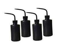 ARTSEWPLY Flacon de Rinçage Compressible 250Ml Lot de 4 pour Extensions de Cils Bouteille d'Eau Souple Pratique pour Salades et Confitures Accessoire de Nettoyage pour
