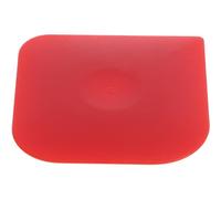 ARTSEWPLY Grattoir Cuisine en Plastique Rouge Petit Format, Racloir à Pâtisserie Réutilisable, Outil de Nettoyage pour Poêle et Wok, Accessoire Compact pour Ustensiles Cuisine, 1 Pièce