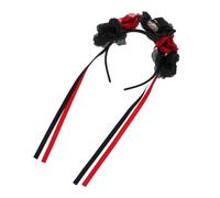 ARTSEWPLY Halloween Skull Flower Headdress Day Of The Dead Festival Hairband Ghost Party Accessory For Women And