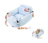 ARTSEWPLY Hamster Hammock Cage Accessory Hanging Bed Comfortable Pet Sleeping Bed for Small Pets Like Hamsters and Chinchillas