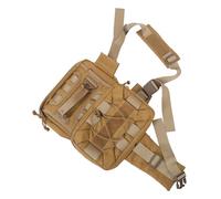 ARTSEWPLY Harnais-Paquet à Dos pour Chien avec Poches Latérales Sacoche de Selle Réglable en Nylon Imperméable Grosse Capacité pour Chiens de 20 à 55 Kg Randonnée et Voyage en Plein Air