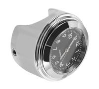 ARTSEWPLY Horloge Guidon Alliage Aluminium avec Thermomètre Design Minimaliste et Antipuante Montre Compacte et Résistante Poussière pour Diverses