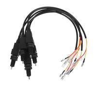 ARTSEWPLY Interrupteur de Feu Stop Étanche pour Scooter Électrique Contacteur de Frein à Tambour Kit de 5 Pièces Compatible Pédale de Frein Accessoire de Remplacement Sécurisé pour