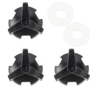 ARTSEWPLY Kit de 3 Vis de Remplacement Noires pour Visière de Casque Clips et Matériel de Fixation Robustes pour Pare-Soleil de Moto et Visières de Football Montage Précis et Solide pour