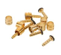 ARTSEWPLY Kit de 8 Olives et Aiguilles de Graissage pour Frein Vtt Hydraulique Insert de Connexion en Cuivre pour Durite de Frein à Disque Pièces D’Entretien Vélo pour Réparation Fiable sur