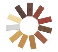 ARTSEWPLY Kit de Cire de Réparation pour Sols Stratifiés et Bois Couleurs Pâte de Rebouchage Bois pour Éliminer Rayures Profondes Remplissage et Restauration Parquet