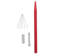 ARTSEWPLY Kit d'Implantation de Cheveux pour Poupée Aiguilles de 06 MM 6 Pièces 1 Tige Outil de Réimplantation Capillaire DIY Matériel Précis pour Restauration de Perruques et Création