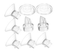 ARTSEWPLY Kit D'inserts De Bride En Silicone Pour Tire-lait Portable, Accessoires 9 Pièces Pour -nés, Embouts Compatibles S12, Pièces Pratiques Pour Allaitement Sécurisé