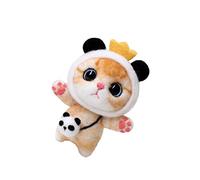 ARTSEWPLY Kit DIY Feutrine Animaux Laine pour Garçon Fille et Adultes Set de Couture Aiguille Feutrage pour Création Peluche Chat Panda Matériel Artisanat Coloré avec Instructions Faciles