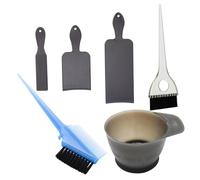 ARTSEWPLY Kit Professionnel de Teinture Cheveux Réutilisable avec Bol Pinceau et Peignes Outils Coiffure Portables pour Salon et Usage Maison Ensemble Complet Gris Bleu Transparent