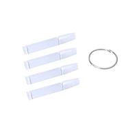 ARTSEWPLY Kit Prothésiste Ongulaire 2 Sets de 40 Pièces D’éventail Bâtonnets de Présentation pour Ongles en Plastique et Roue D'affichage des Ongles pour Nail Art Pratiquer