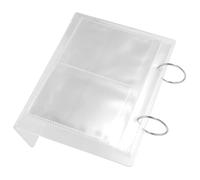 ARTSEWPLY Livre de Rangement pour Stickers de Nail Art en Acrylique Robuste Album Photo 4 Pouces 68 Emplacements Organise Autocollants Ongles pour Salon de Manucure et Usage Personnel