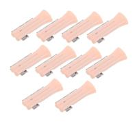 ARTSEWPLY Lot De 10 Accessoires Pour Tondeuse À Sourcils Électrique Lames De Rechange Pour Rasoir Électrique Stylo À Sourcils Pièces De Rasoir Personnel Orange Abs