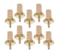 ARTSEWPLY Lot de 10 Buses de Filtration en Cuivre Pur Universelles pour Machine à Fumée de Scène M3 et M4, Silencieux Intégré, Filtre Bruit et Protection des Composants Internes