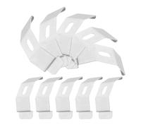 ARTSEWPLY Lot de 10 Clips de Fixation en Acier Inoxydable 5,2 X 2 CM pour Stores de Fenêtre, Pièces Détachées pour Stores Verticaux et Rideaux Transparents, Matériel de Montage pour