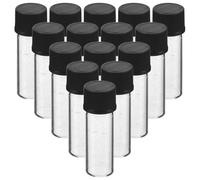 ARTSEWPLY Lot de 100 Mini-Flacons D’Échantillon en Verre Transparent 2 Ml avec Bouchons à Vis Étanches Petits Pots en Verre pour Cosmétiques Huiles Essentielles et Prélèvement de