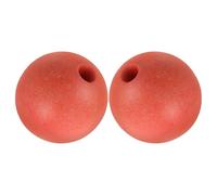 ARTSEWPLY Lot de 2 Bouées Flottantes en Mousse Rouge Ø 20 Cm, Flotteurs de Balise D'ancre Étanches et Résistants aux UV, Matériel de Pêche Flottant pour Filets et Équipements Nautiques