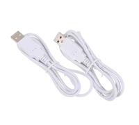 ARTSEWPLY Lot de 2 Câbles USB de Charge Rapide 124 M en Double Cuivre Embouts de Huit Câble de Recharge Multifonction pour Rasoir Électrique Hydropulseur et Appareil de Soin