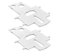 ARTSEWPLY Lot de 2 Clés de Bateau en Acier Inoxydable Multifonction, Clé Marine Flottante pour Bouchon Réservoir Carburant et Trappe D’évacuation, Outil Compact et Solide pour Yachts