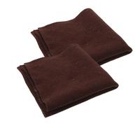 ARTSEWPLY Lot de 2 Feuilles de Feutrine de Laine 50 X 50 CM Épaisseur Renforcée Couleur Marron 7 Draps Doux en Feutre Non Tissé pour Loisirs Créatifs Feutrage à L’Aiguille Couture et