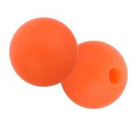 ARTSEWPLY Lot de 2 Porte-diapasons Universels en Silicone Orange, Base Ronde Antidérapante, Supports Compacts et Légers pour Diapason, Accessoires pour Yoga, Sonothérapie et