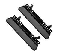 ARTSEWPLY Lot de 2 Supports Métalliques Pliables pour Chevalet Plateau Amovible en Plastique Organisateur Stable pour Outils de Dessin Étagère Multifonction pour Artistes Itinérants et