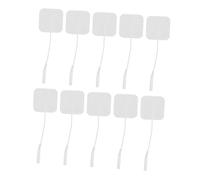 ARTSEWPLY Lot De 24 Patchs Électrodes Auto-adhésifs Pvc 40 Mm Prise 2.0 Compatibles Électrostimulateurs Électrodes De Physiothérapie Réutilisables Pour Stimulation Musculaire Et Thérapie Ciblée