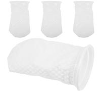 ARTSEWPLY Lot de 4 Chaussettes Filtrantes 4 Pouces Filtre 3D Nid d'abeille pour Aquarium Eau Douce et Eau de Mer, Filtres de Nettoyage Haute Perméabilité, Accessoires pour Pompes D'aquarium
