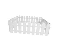 ARTSEWPLY Lot De 4 Clôtures pour Tortues Enclos pour Clôtures Extérieures pour Tortues Parc pour Animaux De Compagnie Blanc