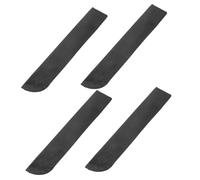 ARTSEWPLY Lot De 4 Pochettes Pour Éventail Pliable Noir, Étuis Légers En Tissu Résistant, Accessoires Pour Rangement Portable, Pour Amateurs D'artisanat, Usage Présent Et Voyages Estivaux