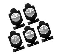 ARTSEWPLY Lot de 5 Cibles Rotatives en Métal pour Entraînement au Tir, Petit Format Portable, Jeu de Cible Précis pour Exercice en Plein Air, Outil de Ciblage Sûr et Dynamique