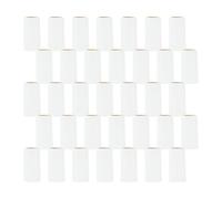 ARTSEWPLY Lot de 50 Bouchons Rétractables en PVC 30 MM pour Bouteille de Vin Film Thermorétractable Blanc Couvercle D’Étanchéité Flexible Conservation et Scellage des Bouteilles de Vin