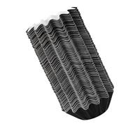 ARTSEWPLY Lot de 50 Plateaux de Cire en Papier Noir, Doublures Résistantes à Haute Température pour Brûleur à Cire Parfumée, Compatibles Fondoirs à Fondants Parfumés, Usage Réutilisable