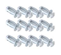ARTSEWPLY Lot de 50 Vis D’Expansion M5 X 25 MM en Acier au Carbone Écrous à Pétales pour Plaques de Plâtre et Béton Chevilles Métalliques Robustes pour Fixation Murale et Plafond Usage