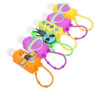 ARTSEWPLY Lot De 6 Bouteilles De Voyage En Silicone 30 Ml Étanches Porte-main Pour Cosmétiques Et Liquides Usuels Usage Portable Crochet Adapt é Aux Déplacements