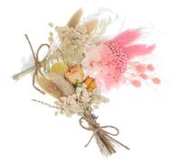 ARTSEWPLY Lot de 6 Mini Bouquets de Fleurs Séchées Tiges Assortiment de Petites Fleurs Séchées pour Vase et Artisanat Décoration Maison Mariage et Loisirs Créatifs